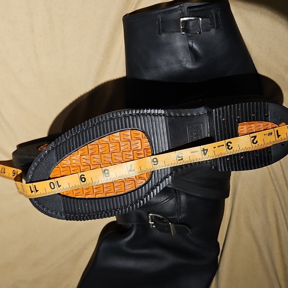 Double H Black Leather Men's Engineer/Motorcycle Boots Size 8.5 D - Picture 9 of 9